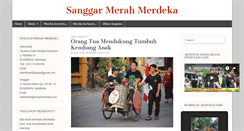 Desktop Screenshot of merahmerdeka.com